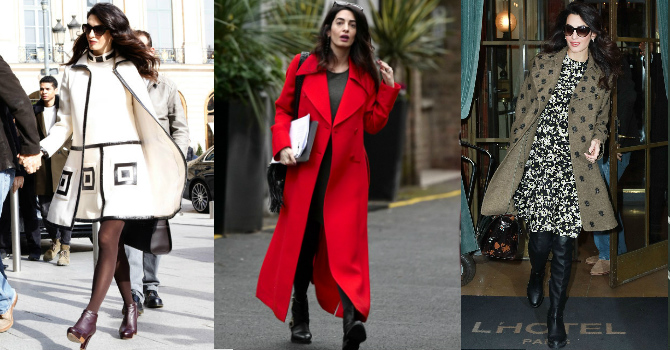 ما تكلفة إطلالات حمل أمل كلوني التي أذهلت بها الجميع ؟