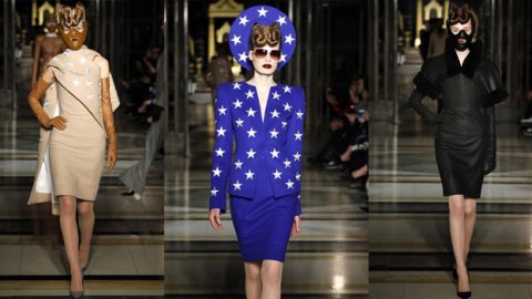 Gareth Pugh يروج لأسطورة هانيبال بأسبوع لندن شتاء 2017