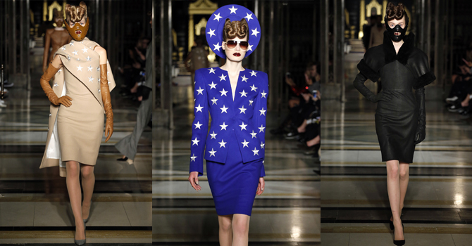 Gareth Pugh يروج لأسطورة هانيبال بأسبوع لندن شتاء 2017