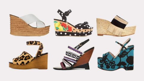 الحذاء ال Wedge ربيع 2015 قطعة بارزة بخزانتك