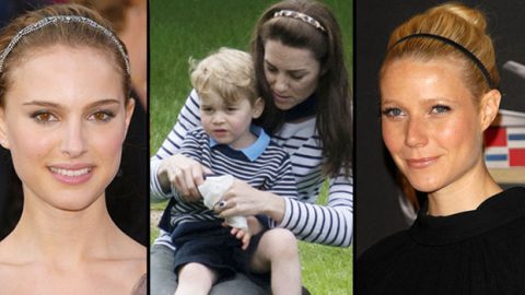 أطواق الشعر خيار نجمات هوليوود والأميرات أيضاً