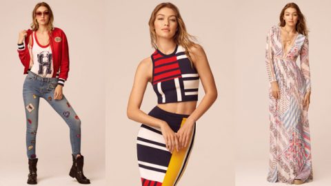 جيجي حديد وتومي هيلفيغر يتعاونوا من جديد لمجموعة ربيع 2017