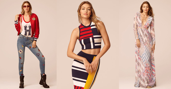 جيجي حديد وتومي هيلفيغر يتعاونوا من جديد لمجموعة ربيع 2017