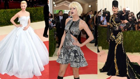 إطلالات النجمات بحفل ميت غالا 2016 تغزوها تكنولوجيا الفضاء