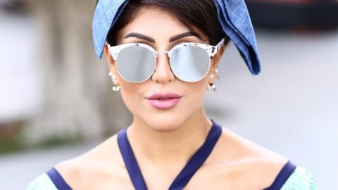 الفاشينيستا دانا الطويرش بباندانا دنيم