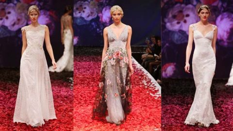 فساتين زفاف ربيع 2015 من كلير بيتيبون