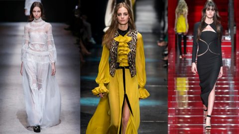 أجمل الفساتين بأكمام طويلة من أسبوع ميلانو خريف 2016