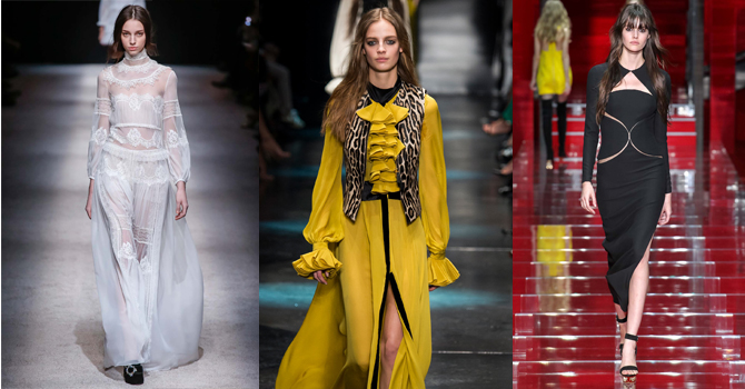 أجمل الفساتين بأكمام طويلة من أسبوع ميلانو خريف 2016