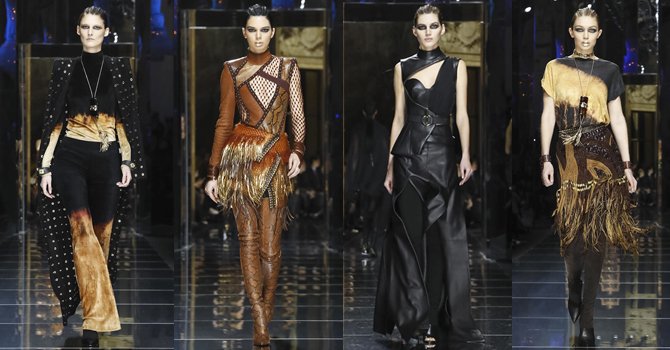 أزياء بالمن الإفريقية تسرق الأنظار بأسبوع باريس شتاء 2018