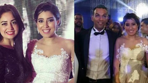 أيتن عامر العروس الأجمل في 2015