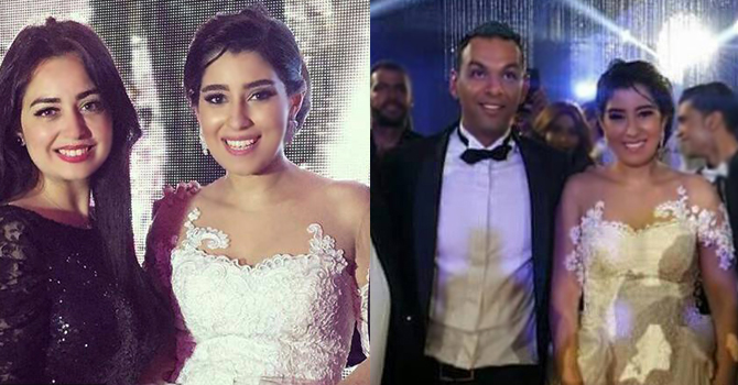 أيتن عامر العروس الأجمل في 2015