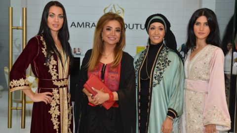 أحدث قفاطين ليلي عمراوي بحضور شخصيات فنية وإعلامية