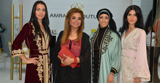 أحدث قفاطين ليلي عمراوي بحضور شخصيات فنية وإعلامية