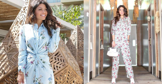 إطلالات أنيقة لاستقبال الربيع من العنود بدر