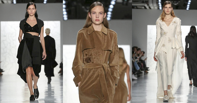 نون باي نور تفتتح أسبوع نيويورك شتاء 2018 بالأزياء العملية