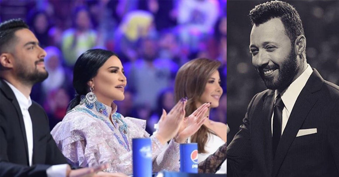 أحمد فهمي يخلع قميصة بحلقة Arab Idol فما السبب؟
