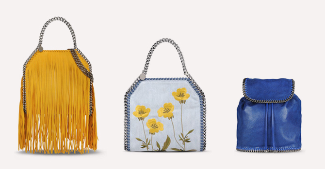 حقائب ستيلا مكارتني صيف 2016 بتفاصيل معدنية مبتكرة