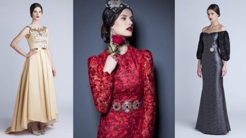 فساتين عفة عيد الأضحى 2016 بفخامة عصر الباروك