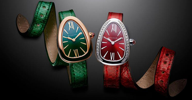 Serpenti مجموعة ساعات بولغاري من تصميمكِ الخاص