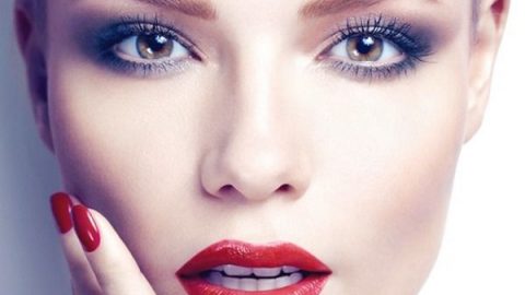 أحمر شفاه أحمر 2014
