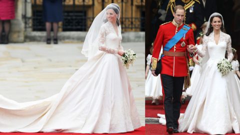 قضية فستان زفاف كيت ميدلتون تطارد دار ألكسندر ماكوين