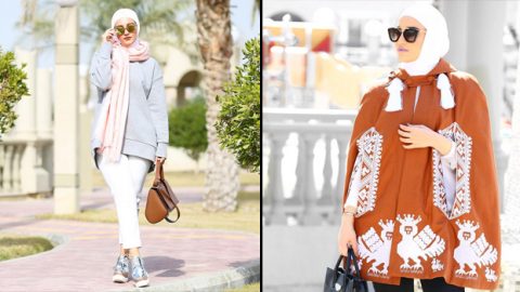 دلال الدوب تلهم متابعيها بإطلالات ما بين الفصول