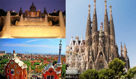 عطلة رومانسية إلى برشلونة في موسم الأعياد