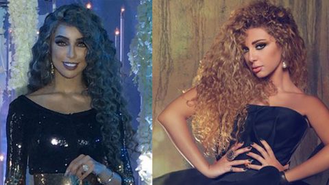 دنيا بطمة تسرق تصفيفة شعر ميريام فارس الكيرلي