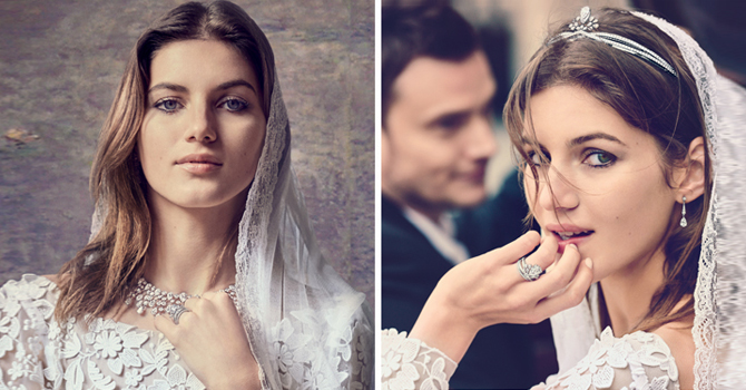 مجوهرات زفاف شوميه 2016 تروى قصة حب باريسية