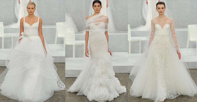 فساتين زفاف مونيك لولييه ربيع 2015