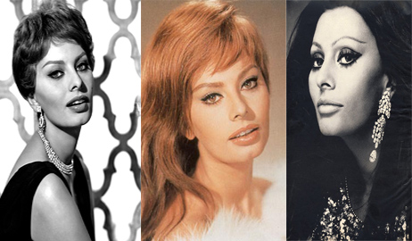 ألبوم مكياج صوفيا لورين أشهر جميلات السينما العالمية