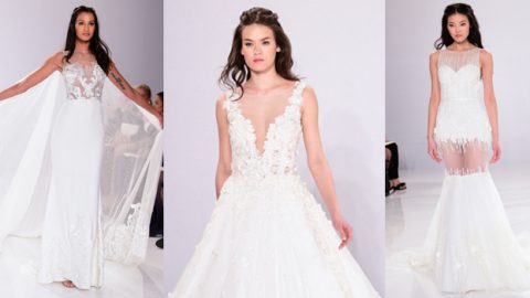 عروس طوني ورد ربيع 2017 بأنامل رومانسية حالمة