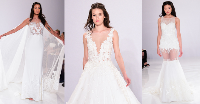 عروس طوني ورد ربيع 2017 بأنامل رومانسية حالمة