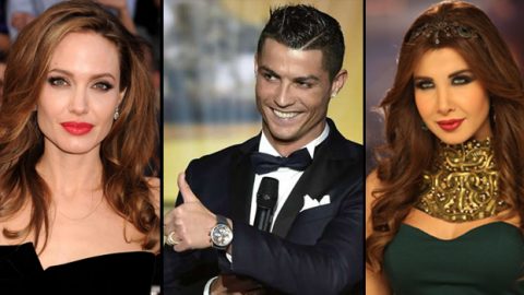 مسلسل جديد يجمع أنجلينا جولي ونانسي عجرم وكريستيانو رونالدو