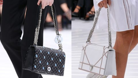 حقائب ديور ربيع 2015 بخيوط هندسية