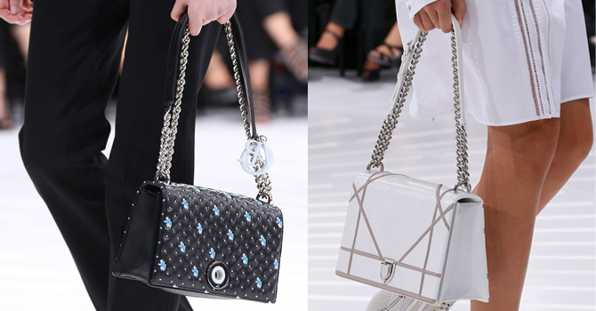 حقائب ديور ربيع 2015 بخيوط هندسية