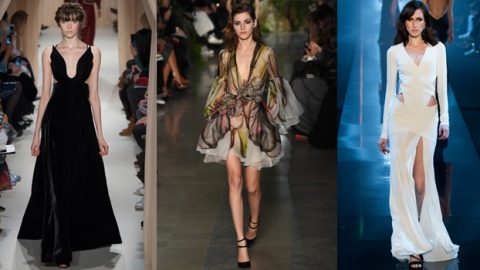 فساتين ربيع 2015 الأنسب لقوام التفاحة والكمثرى