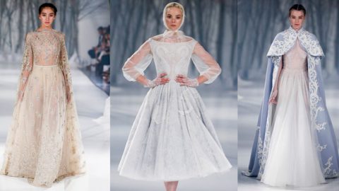 فساتين ملكة الثلج من باولو سيباستيان خريف وشتاء 2016