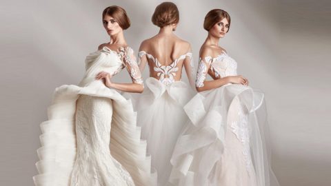 فساتين زفاف زياد أنطوان 2015 بفخامة العصر الفيكتوري