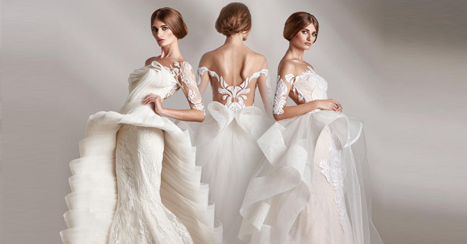 فساتين زفاف زياد أنطوان 2015 بفخامة العصر الفيكتوري