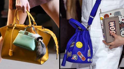 صيحة الحقائب المزدوجة ربيع 2015 لإطلالة غير تقليدية