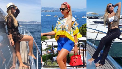 جويل مردينيان تسرق الأضواء بإطلالات شاطئية مميزة في العطلات