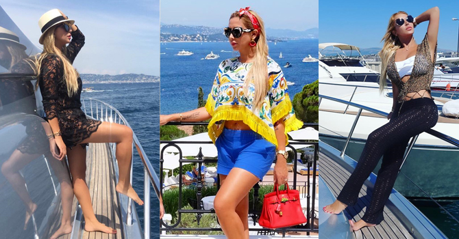 جويل مردينيان تسرق الأضواء بإطلالات شاطئية مميزة في العطلات