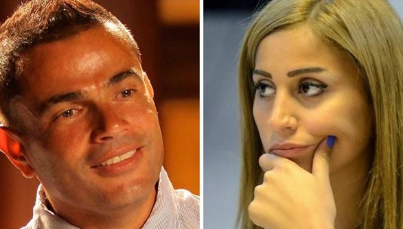 عمرو دياب ودينا الشربيني للمرة الأولى معًا أمام الجمهور