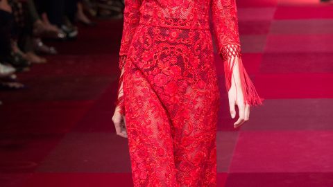 فستان دولتشي أند غابانا ربيع 2015