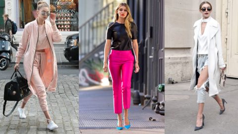 إطلالات جيجي حديد تلهم المراهقات في عامها الـ 21