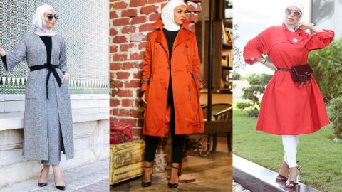 ٣ قطع لا تتخلى عنها الفاشينيستا المحجبة لشتاء 2018