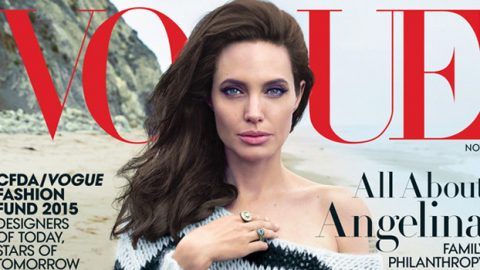 نحافة أنجلينا جولي على غلاف vogue تهدد حياتها الزوجية