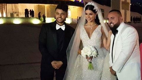 حفل زفاف وسيم صليبي وريما فقيه بعد تغير ديانتها