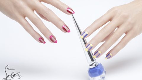 خطوات تطبيق طلاء أظافر كريستيان لوبوتان الجديد